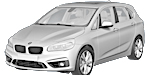 BMW F45 B2569 Fault Code